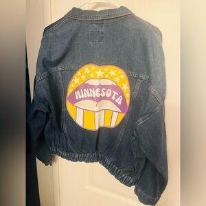 Minnesota Vikings Denim Jacket